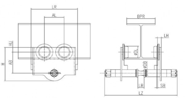 С܇(ch) manual trolley